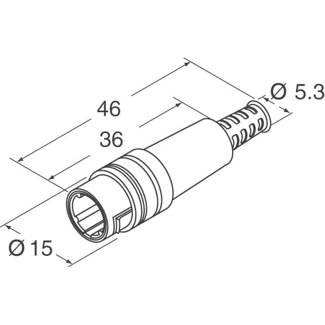 RP17A-13P-12PC(71) Hirose Electric Co Ltd  Alloggiamenti per connettori circolari